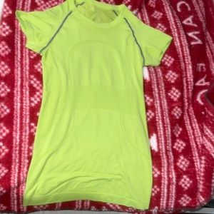 Sage green tight lululemon size 6 top.